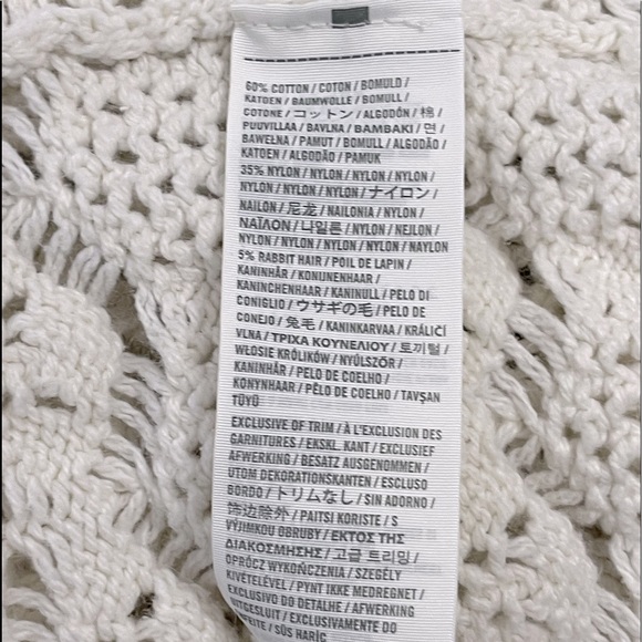 Hollister California Women’s Knit Cardigan Sweater Top Size XS Cream in Color - Picture 5 of 6